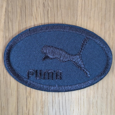 Аплікація для одягу спортивна синя. Puma.