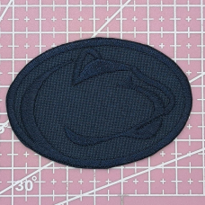 Аплікація для одягу спортивна синя Puma.