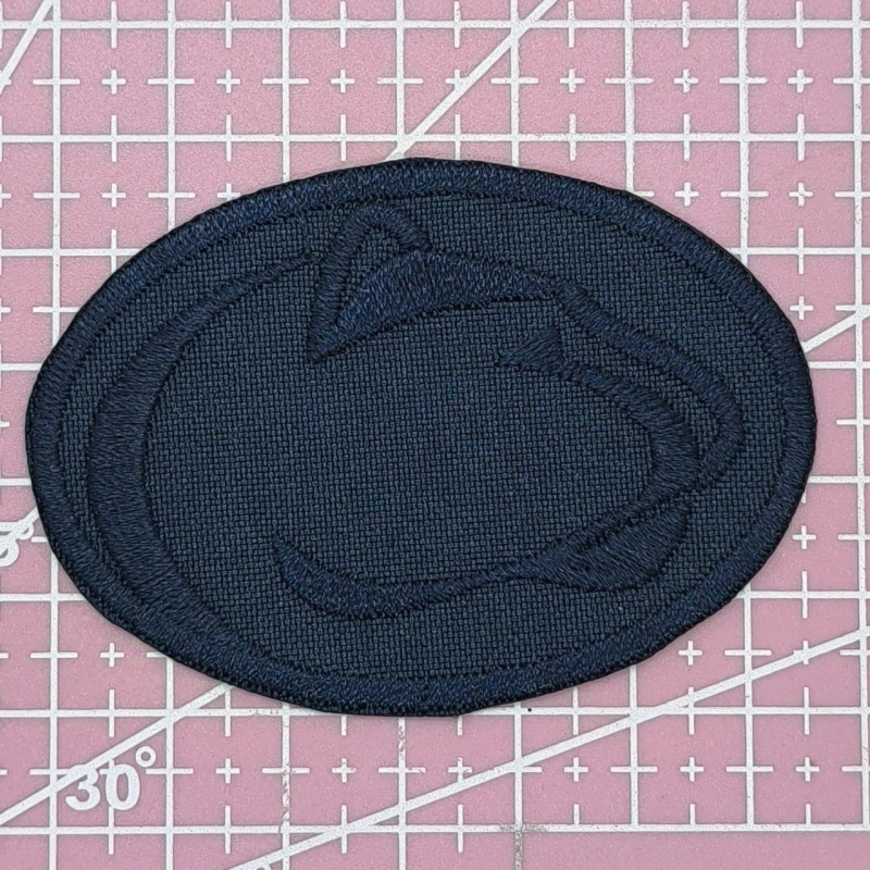 Аплікація для одягу спортивна синя Puma.