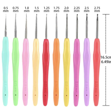 Набір гачків для в“язання від 0,5 мм-2,75 мм