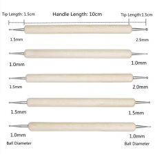 Набір силіконових стеків для моделювання (кулька)