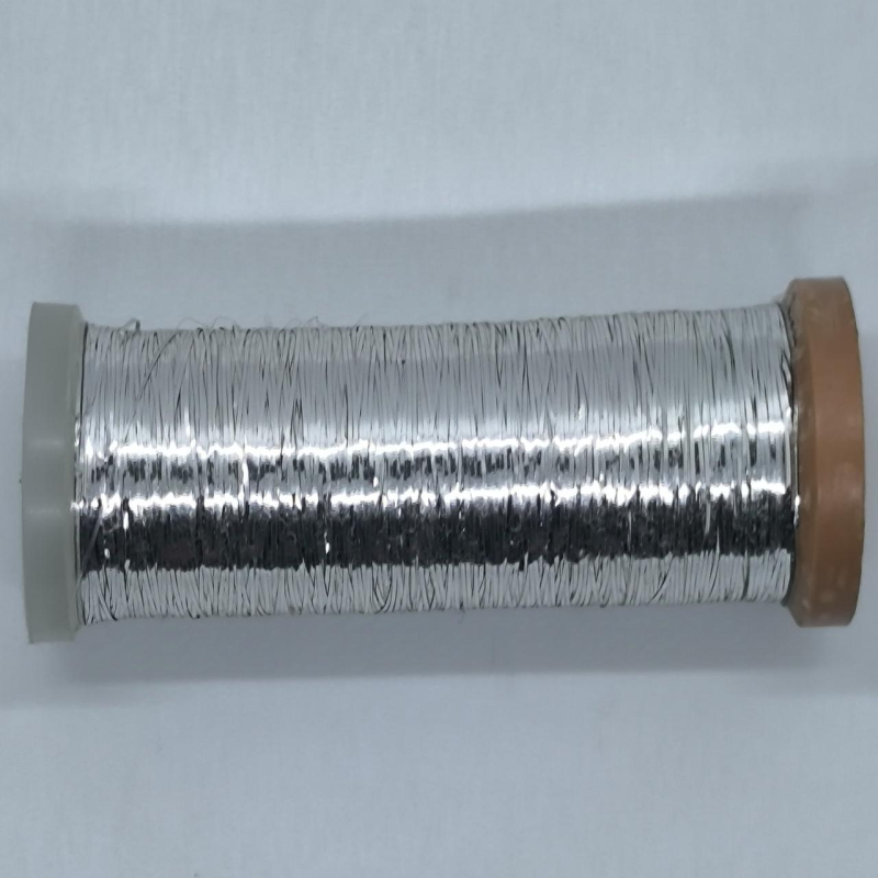 Нитка люрекс, срібляста