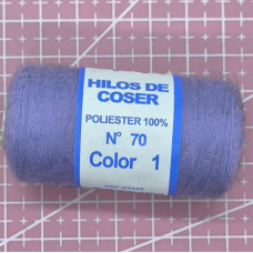 Нитки для шиття No70, лавандова