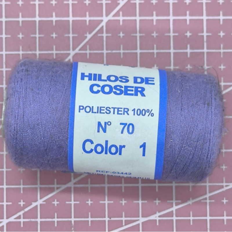 Нитки для шиття No70, лавандова