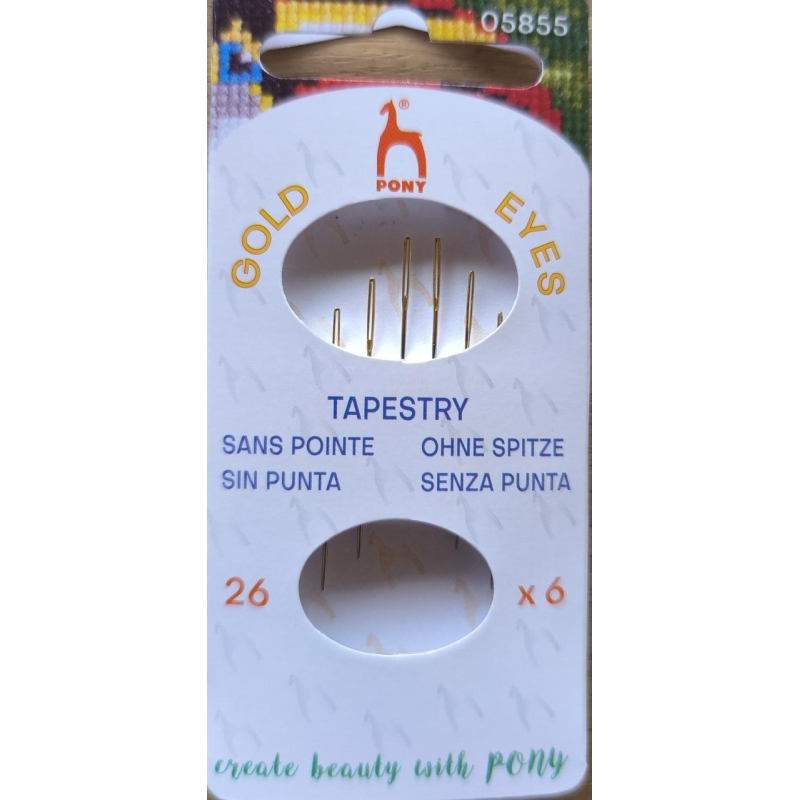 Голка вишивальна No26 6 шт. Pony (Індія)