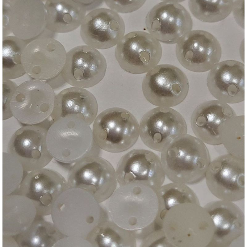 Перлини пришивні стрази 8 мм Перлини пришивні стрази 8 мм