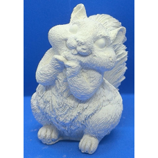 Гіпсова фігурка для розмальовування. Білка 2.