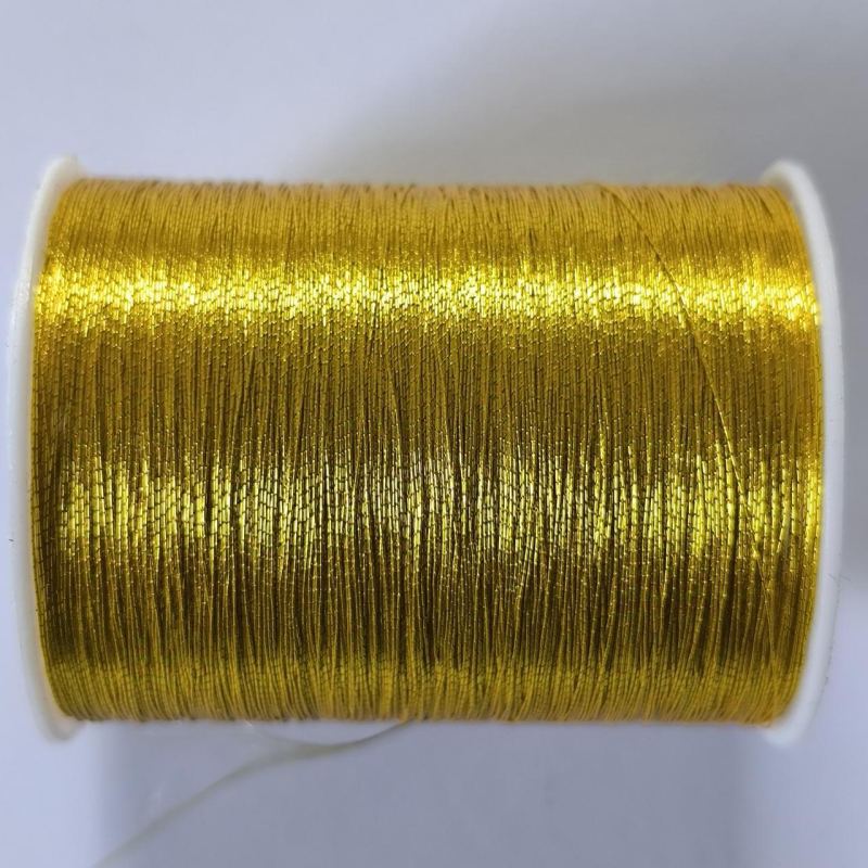 Нитка люрекс, жовтий