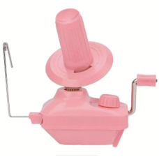 Пристрій для перемотування пряжі. Моталка для пряжі, рожева