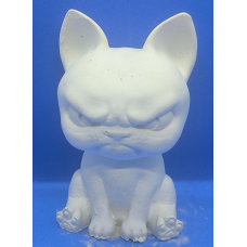 Гіпсова фігурка для розмальовування. Незадоволений кіт.