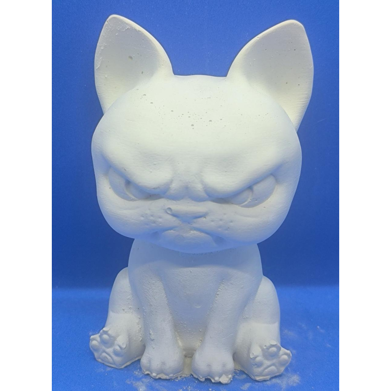 Гіпсова фігурка для розмальовування. Незадоволений кіт.