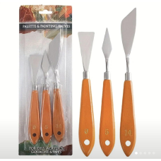 Набір художніх мастихін 3 шт. (шпателей)