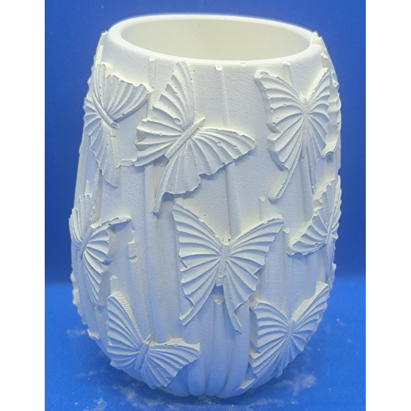 Підсвічник гіпсовий, свічник метелика