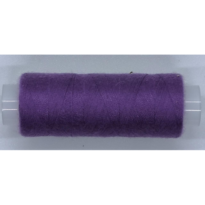 Нитки для шиття бавовняна, колір темно-бузковий