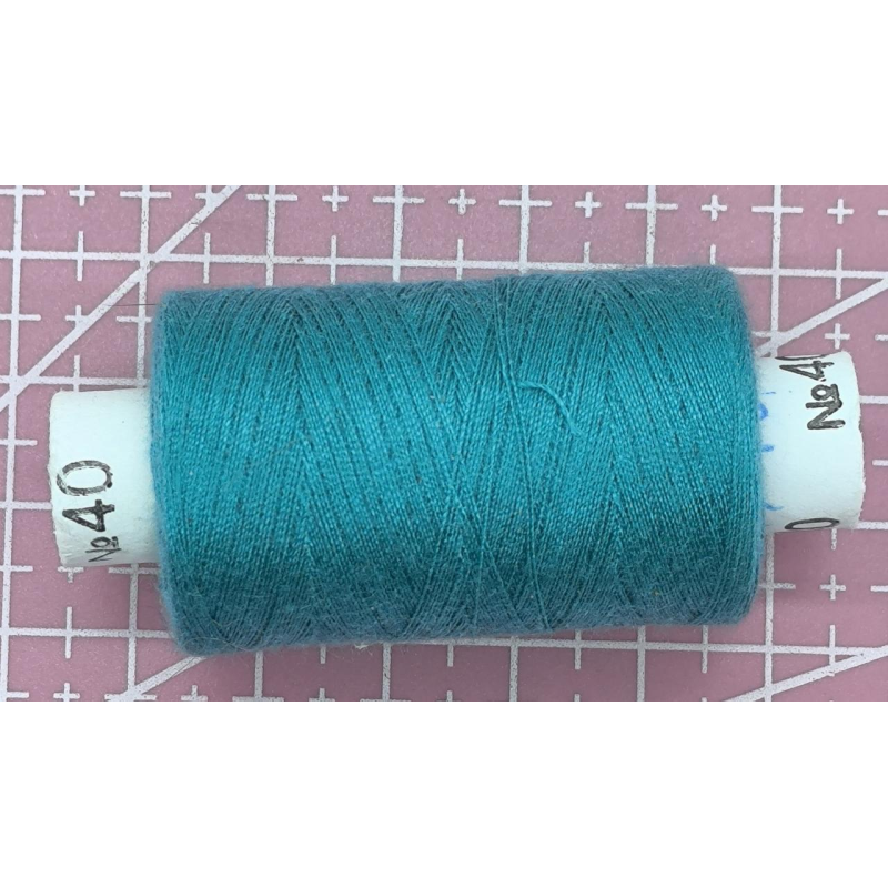 Нитки для шиття бавовняна, колір: нефритова Нитки для шиття бавовняна, колір: нефритова
