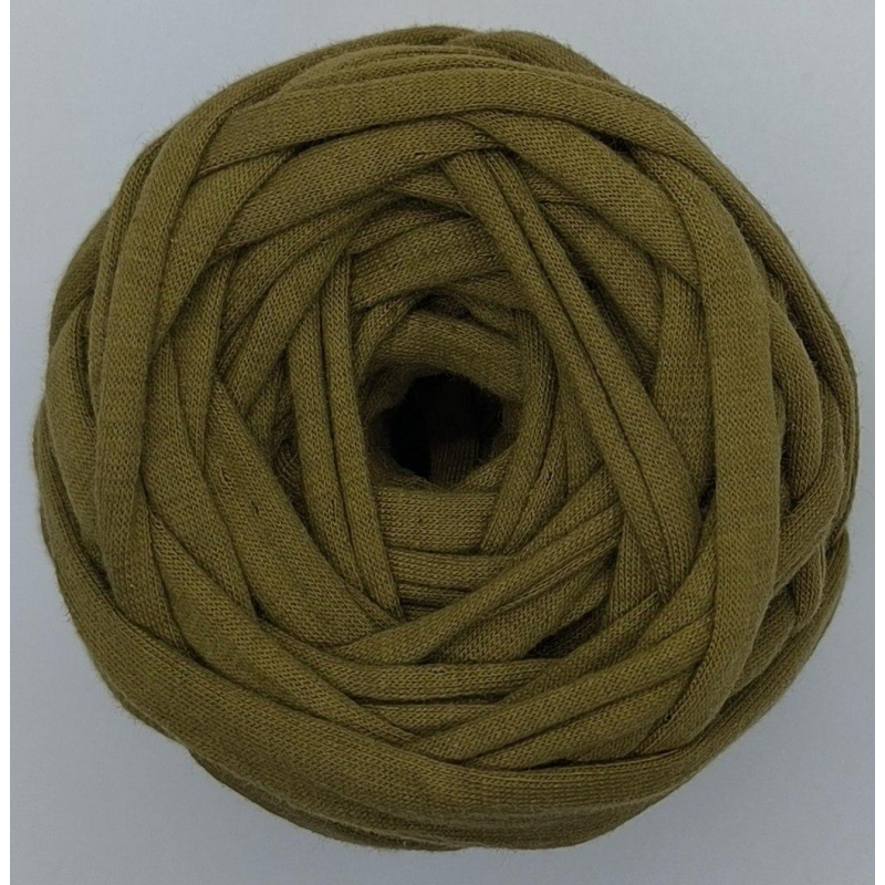 Трикотажна пряжа. Колір: гірчичний