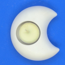 Підсвічник гіпсовий без покриття, Місяць