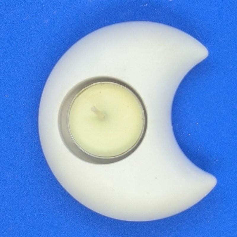 Підсвічник гіпсовий без покриття, Місяць