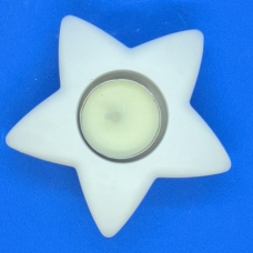Підсвічник гіпсовий без покриття, Зірочка