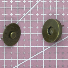 Кнопка металева, магнітна 18 мм