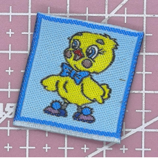 Аплікація для одягу. Нашивка. Курча