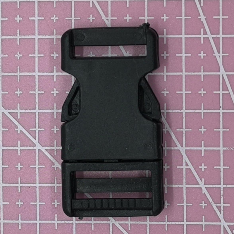 Фастекс пластиковий чорний 2,5Х5,0см Фастекс пластиковий чорний 2,5Х5,0см