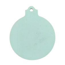 Гіпсова фігурка (барильєф) для розмальовування. Новорічна іграшка, Коло.