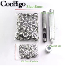 Набір для встановлення люверсів 8-12 мм із люверсами