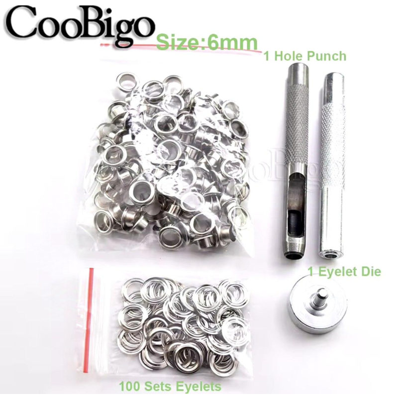 Набір для встановлення люверсів 6-10 мм із люверсами