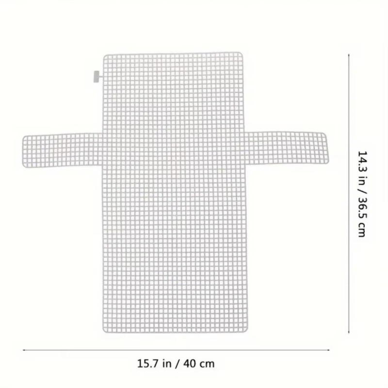 Канва для вишивання хрестиком пластикова для сумки