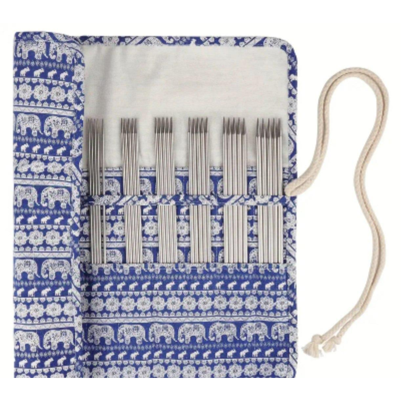 Набір носкових спиць для в“язання в чохлі Набір носкових спиць для в“язання в чохлі