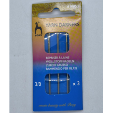 Голки Pony для пряжі No3/0 3 шт.