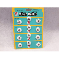 Кнопки пришивні білі 18 мм