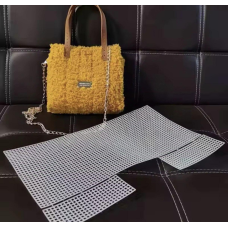 Канва для вишивання хрестиком пластикова для сумки