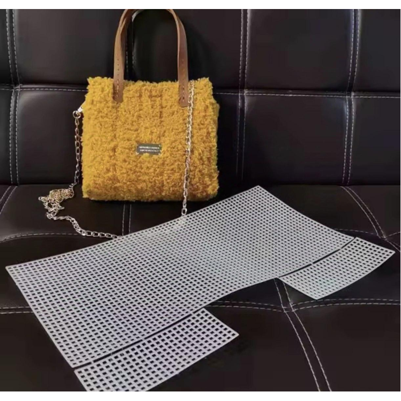 Канва для вишивання хрестиком пластикова для сумки