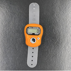 Лічильник рядів електронний, Жовтогарячий.