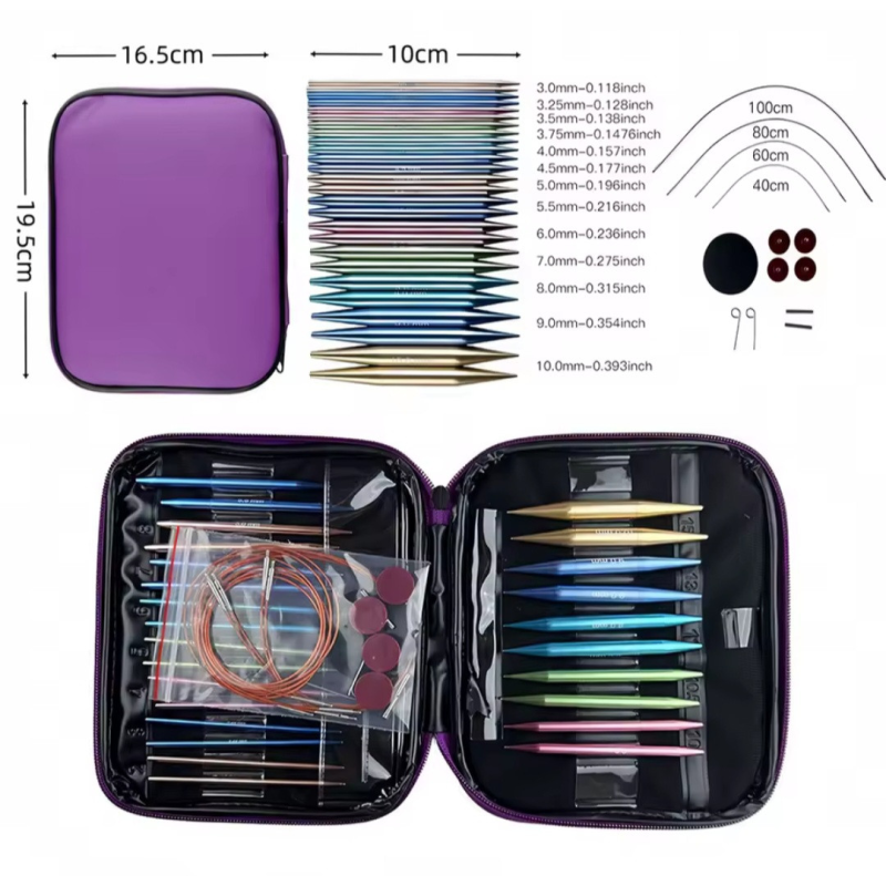 Набір спиць для в“язання зі знімними волосінями