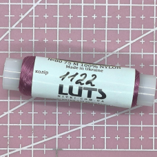 Нитки для вишивання бісером, колір темно-рожевий