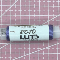 Нитки для вишивання бісером, колір бузковий