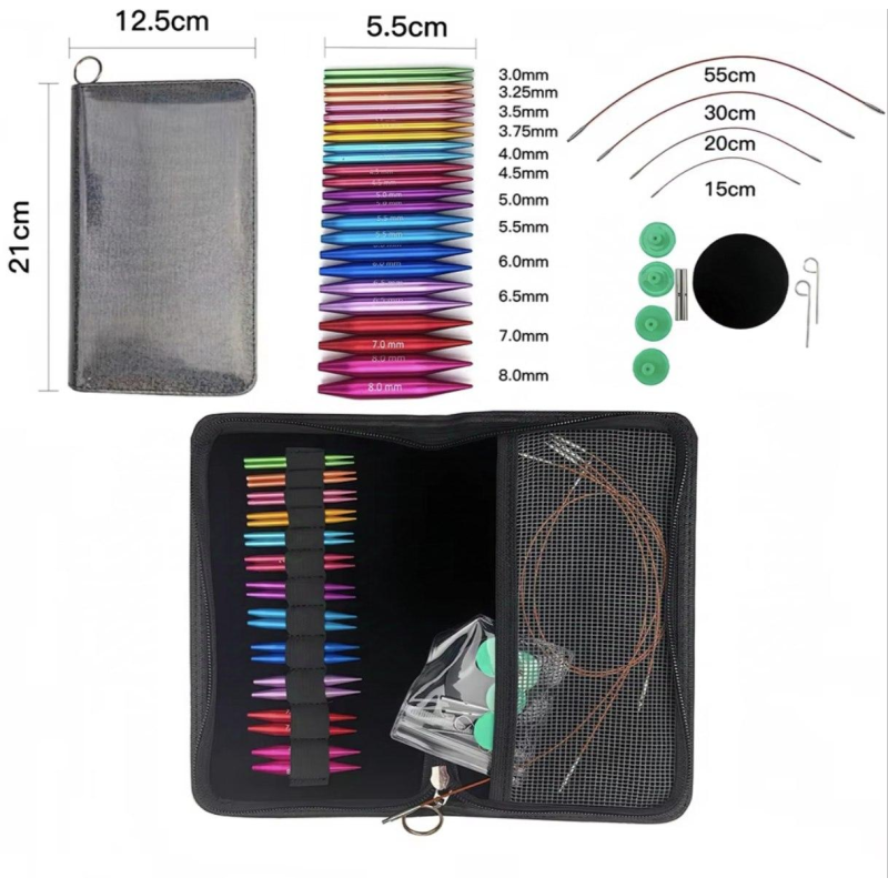 Набір спиць для в“язання зі знімними волосінями