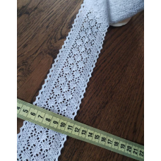 Мереживо бавовняне, ширина 5,5 см