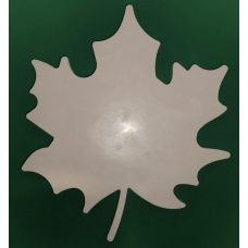 Гіпсова фігурка (барильєф) для розмальовування. Кленовий листочок.