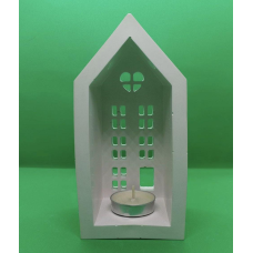 Підсвічник гіпсовий без покриття, Будиночок 3 поверхи