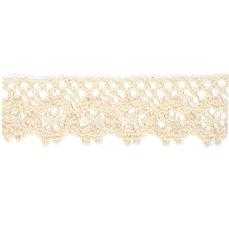Мереживо бавовняне, ширина 2,5 см