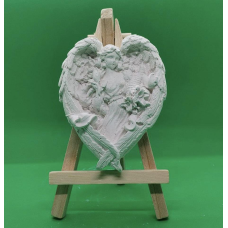 Гіпсова фігурка (барильєф) для розмальовування. Ангел