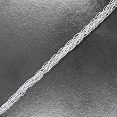 Шнур декоративний. Колір: сріблястий