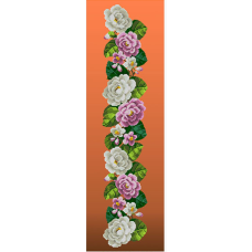 Схема для вишивання бісером. Пионы.