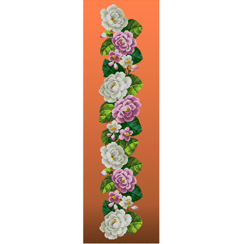 Схема для вишивання бісером. Пионы. Схема для вишивання бісером. Пионы.