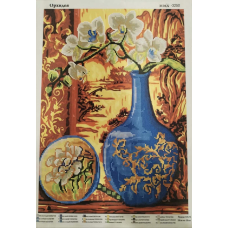 Схема для вишивання бісером. Орхідеї.