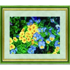 Схема для вишивання бісером. Дикий гладіолус